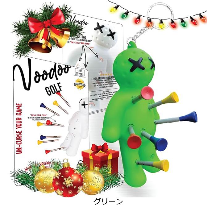 かわいい ティーホルダー 人形 おしゃれ ゴルフ ティーホルダー ギフト プレゼント コンペ賞品 ゴルフ用品 Voodoo Golf ティーホルダー ライト LITE NC-3 | LITE | 07