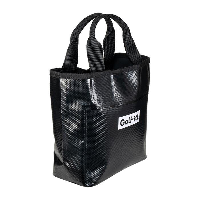 ゴルフお買得 ネット限定 目土袋 スコップ SET ポケット付き タオル収納 ディボット対策 撥水性 耐久性 ターポリン素材 溶着加工防水目土袋 ライト LITE NM-140 | LITE | 05