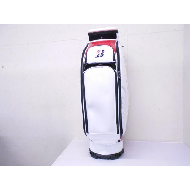 ブリヂストン ゴルフバッグ CBG31B ホワイト/レッド 9.5インチ BRIDGESTONE（ブリヂストン） ブリヂストンゴルフ プロレプリカ総