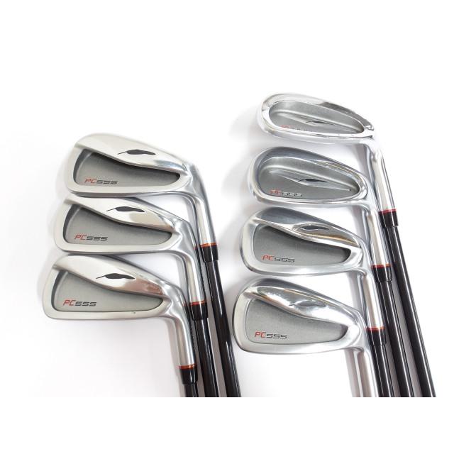 FOURTEEN フォーティーン PC555 アイアン スチール/オマケ付き FOURTEEN（フォーティーン） 【中古】 PC-555 MD-60i 7本セット S 24