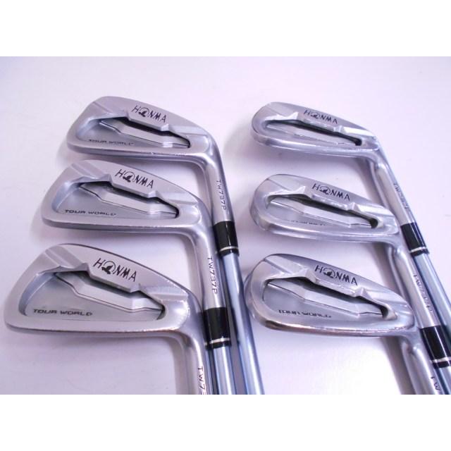 中古】 ホンマ ツアーワールドTW737P VIZARD IN55 6本セット R 24  