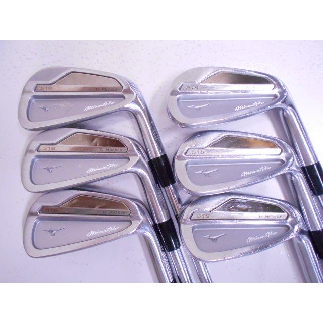 中古】 ミズノ Mizuno Pro 518 DG95 6本セット S200 25 アイアンセット 