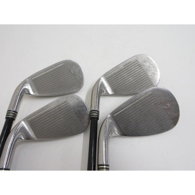 ゼクシオクロス 純正カーボンMH1000 　Rフレックス ４本 DUNLOP（ダンロップ） 【中古】 ゼクシオCROSS MH1000 4本セット S 25