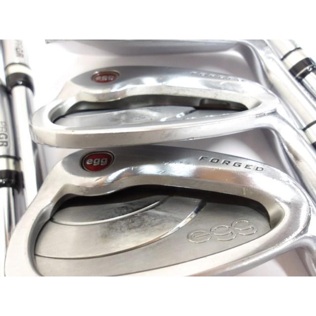 【中古】 プロギア egg FORGED 2019 SOFT STEEL 8本セット M-40 26 アイアンセット セット スチールシャフト おすすめ メンズ 右 [1006]_1