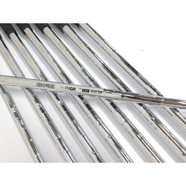 【中古】 プロギア egg FORGED 2019 SOFT STEEL 8本セット M-40 26 アイアンセット セット スチールシャフト おすすめ メンズ 右 [1006]_8