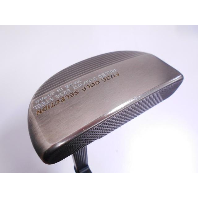 中古】 フセゴルフ FUSE MILLED 01M HW オリジナルスチール 0 パター 