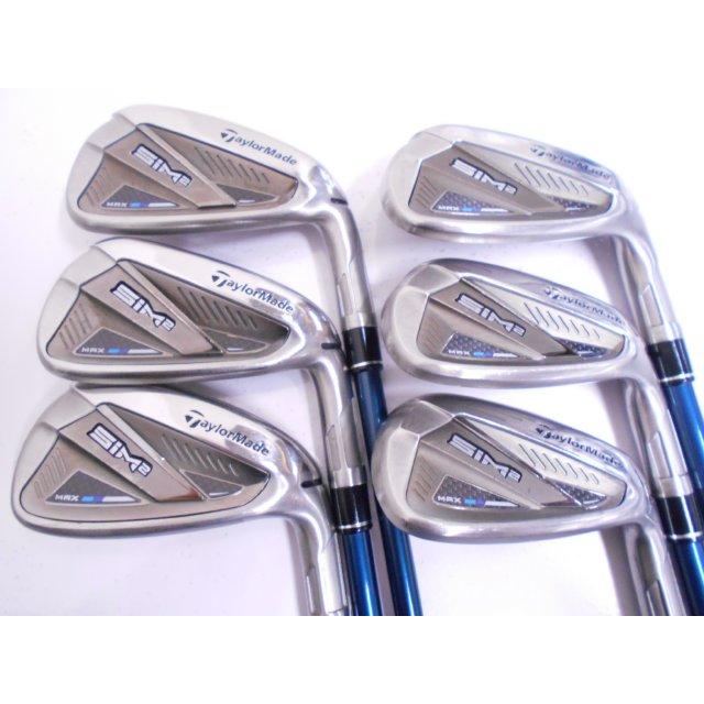 中古】 テーラーメイド SIM2 MAX TENSEI BLUE TM60(JP) 6本セット R 25 