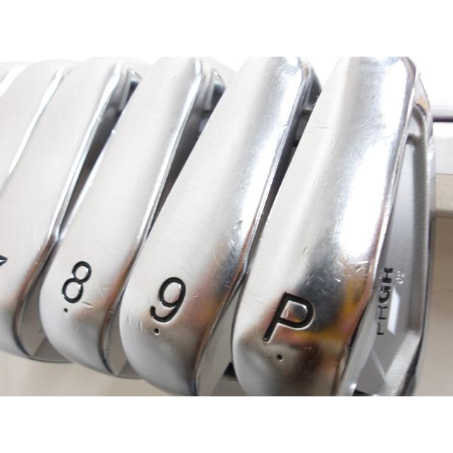 【中古】 プロギア PRGR 02 2023 SPEC STEEL III Ver.2 6本セット S 24 アイアンセット スチールシャフト おすすめ メンズ 右 [2918]_4