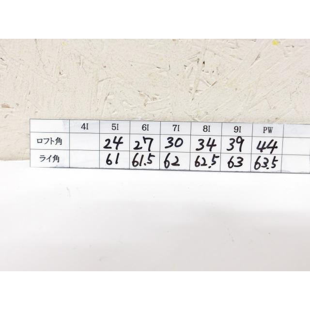【中古】 プロギア PRGR 02 2023 SPEC STEEL III Ver.2 6本セット S 24 アイアンセット スチールシャフト おすすめ メンズ 右 [2918]_8