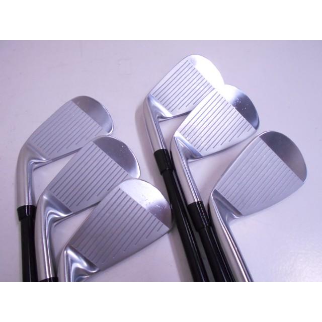 【中古】 ムジーク TurfRider Diamond Forged Dynamic Gold 105 ONYX BLACK S200 24 アイアンセット 地クラブ カスタム スチール おすすめ｜golfjungle｜02