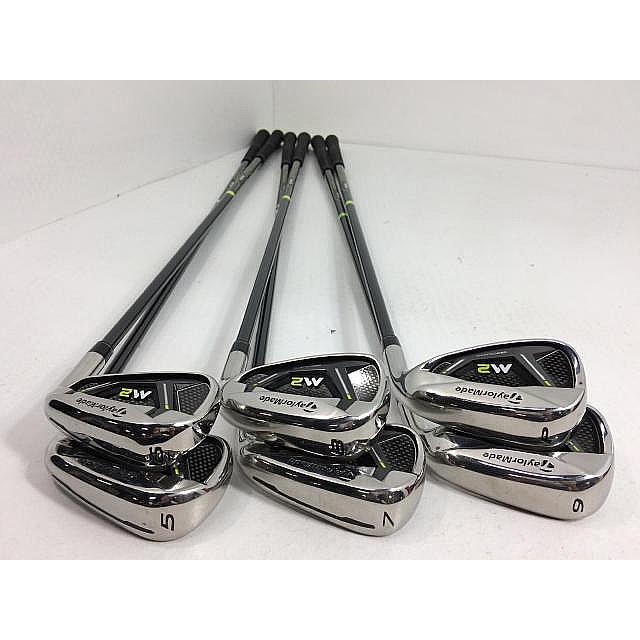 中古(6本)M2 アイアン 2017 (USA仕様) 5〜9.P TM-REAX75 選択なし S 