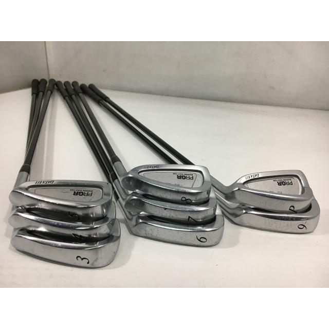 PRGR（プロギア） 返品OK お買い得品！中古 (8本)データ811 アイアン 3