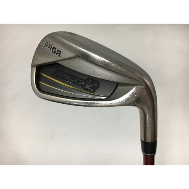 PRGR（プロギア） 返品OK お買い得品！中古 (5本)RED チタンフェース 