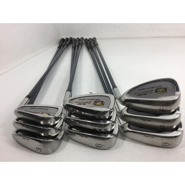 即決 お買い得品！中古 (9本)ゼファー EG180V アイアン 3〜9.P.A TF-2640 選択なし R｜golfkace02｜02