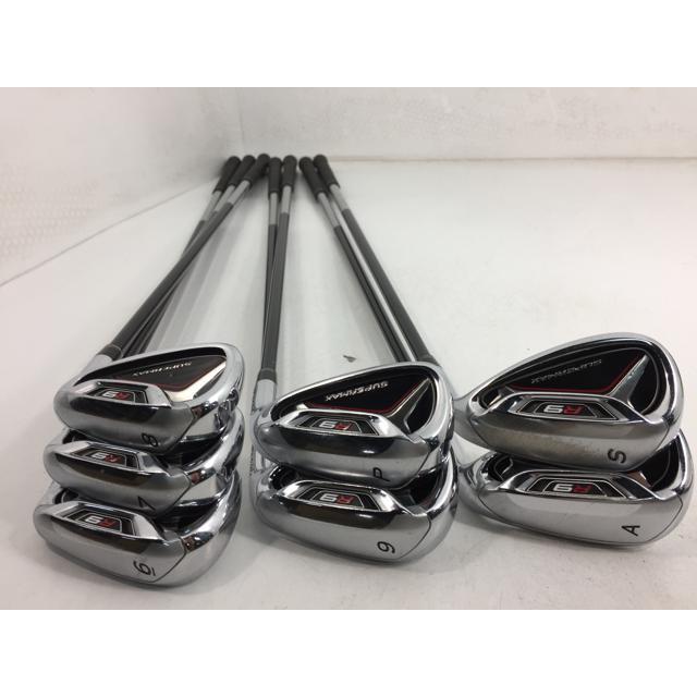 TaylorMade 即決 お買い得品！中古 (7本)R9 SUPER MAX アイアン 6〜9 