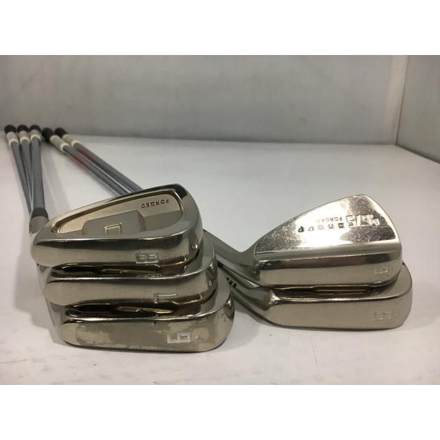 即決 お買い得品!中古 (5本)ONOFF フォージドアイアン 黒(KURO 即決 お買い得品!中古 (5本)ONOFF フォージドアイアン 黒(KURO