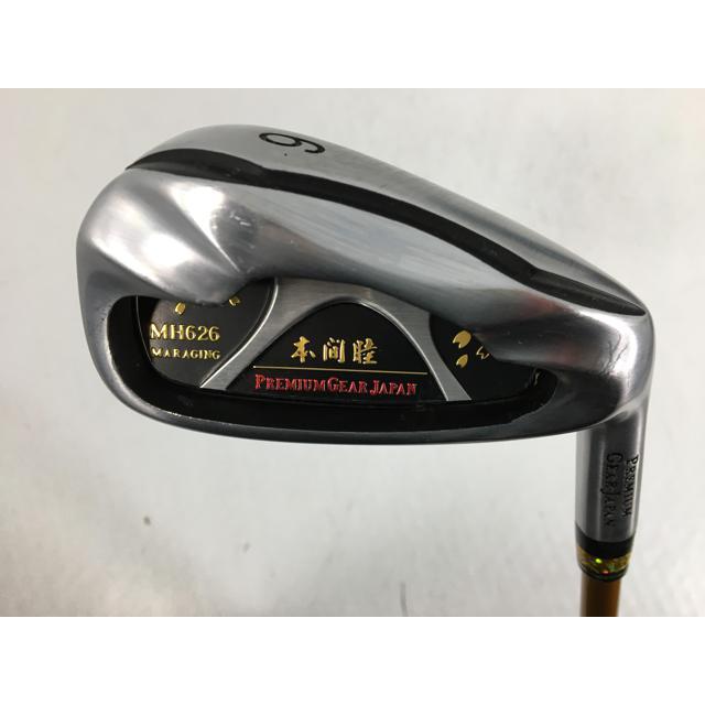 返品OK お買い得品！中古 (6本)MUTSUMI HONMA(本間 睦) MH626 アイアン