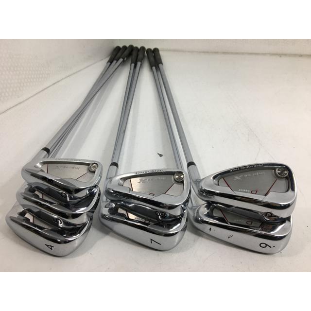 即決 お買い得品！中古 (7本)インプレス X D スチール アイアン 2007 4 