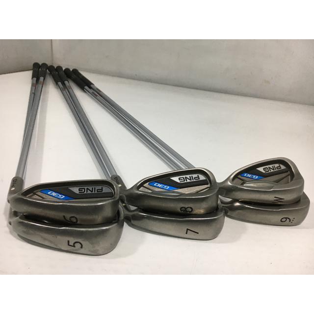 PING（ピン） 返品OK お買い得品！中古 (6本)G30 アイアン 5〜9.P KBS 