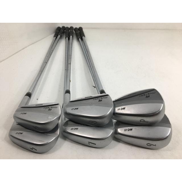 返品OK お買い得品！中古 (6本)ミステリー MC-11 アイアン 5〜9.P