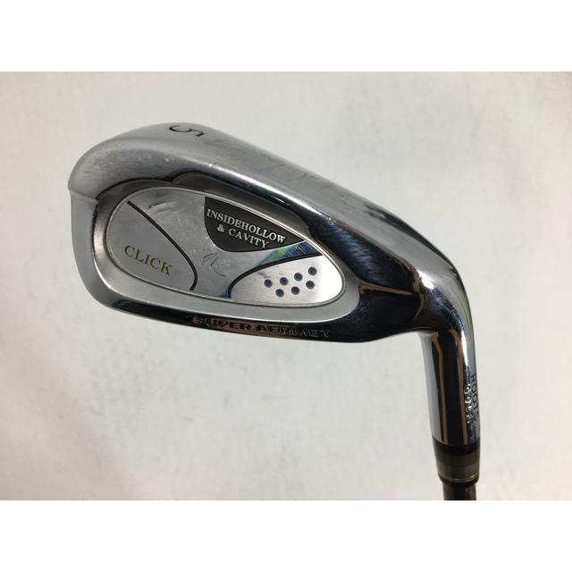 即決 お買い得品！中古 (7本)CLICK(クリック) アイアン 4〜9.P 