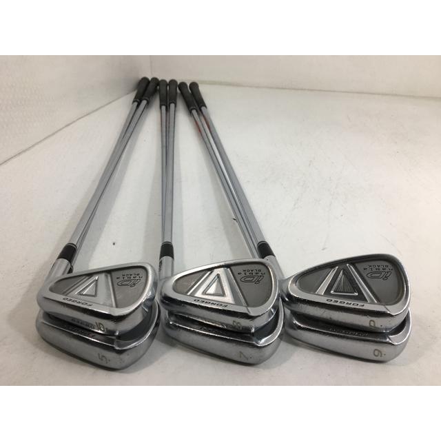 PRGR 即決 お買い得品!中古 (6本)iD nabla(ナブラ) BLACK PRGR 即決 お買い得品!中古 (6本)iD nabla(ナブラ) BLACK