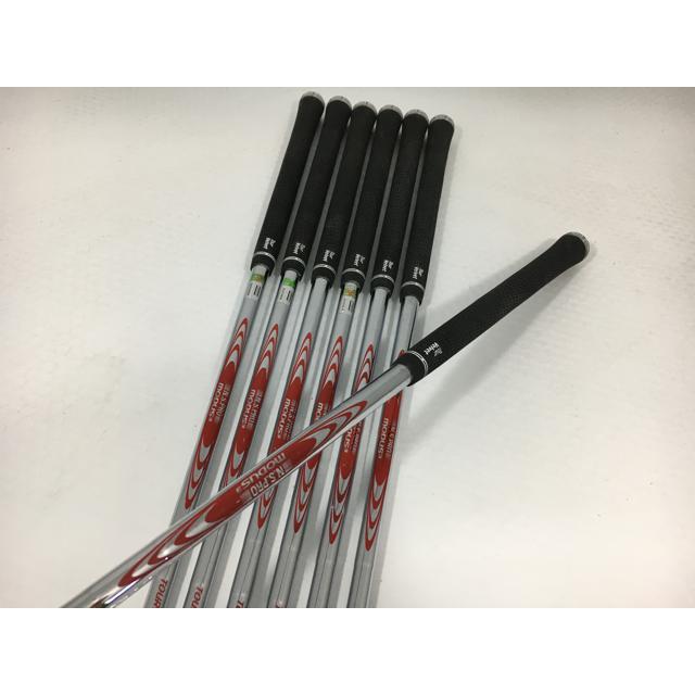 返品OK お買い得品！中古 (7本)ONOFF フォージドアイアン 黒(KURO