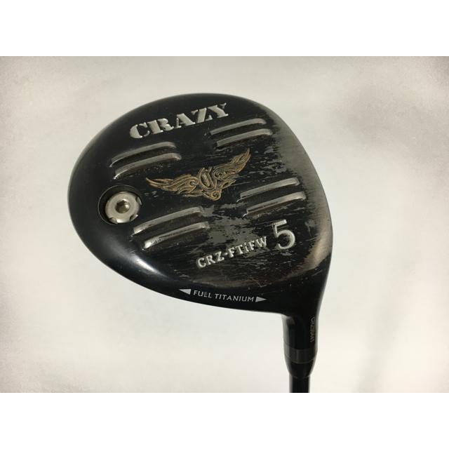 お買い得品！【中古ゴルフクラブ】クレイジー クレイジー CRZ-FTi FW フェアウェイ クレイジー REGENESIS FW-80 5W【14日間返品OK】 返品OK お買い得品！中古 クレイジー CRZ-FTi FW フェアウェイ 5W