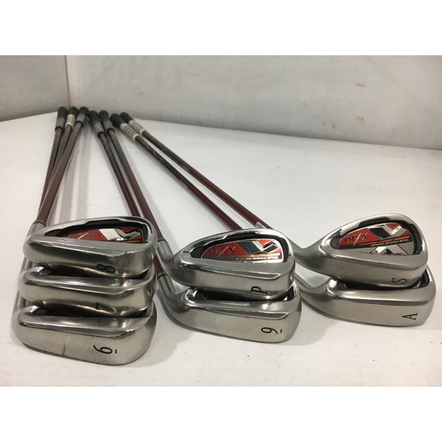 即決 中古 (7本)ゼクシオ10 テン (XXIO 10 X) アイアン 2018 (レッド) 6〜9.P.A.S MP1000 選択なし R｜golfkace02｜02