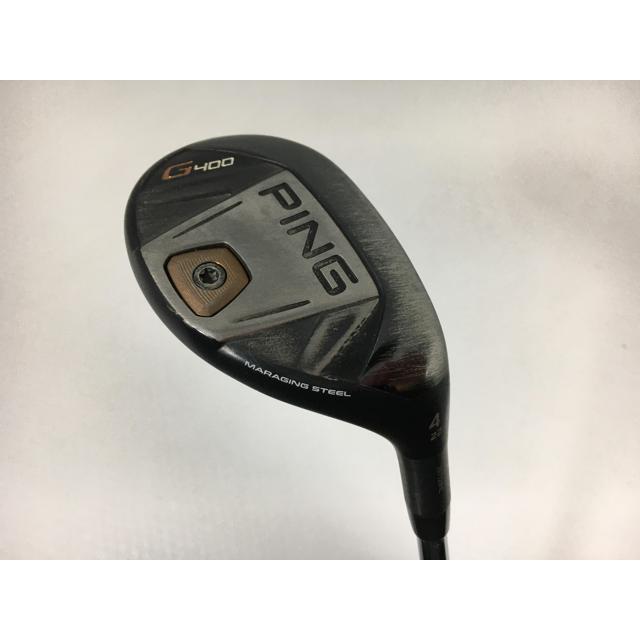 【中古ゴルフクラブ】ピン G400 ユーティリティ AWT 2.0 LITE スチール U4【14日間返品OK】 PING（ピン） 返品OK お買い得品！中古 G400 ユーティリティ U4 AWT