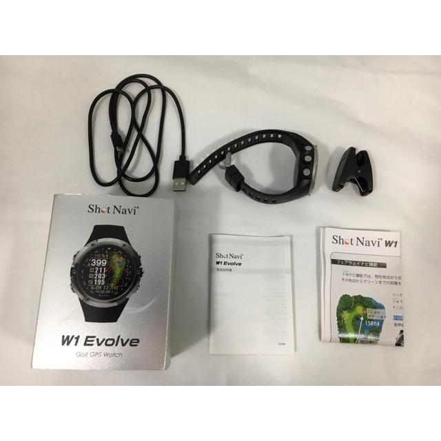 テクタイト ショットナビ W1 Evolve ブラック 【公式通販】