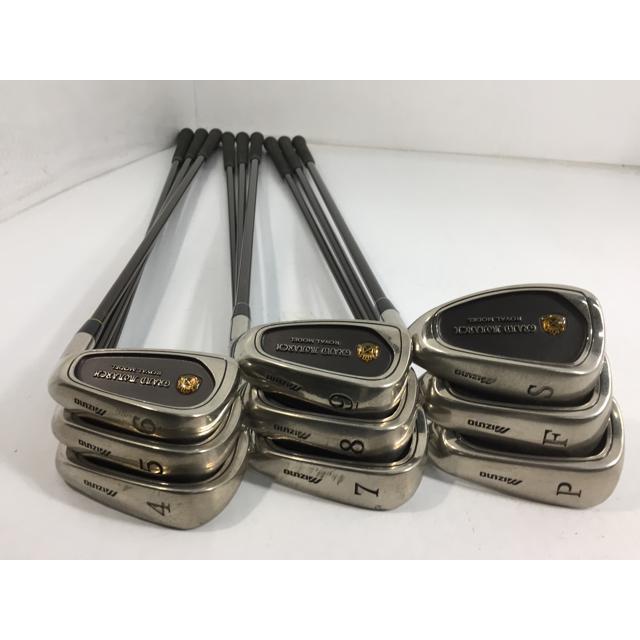 MIZUNO ミズノ GRAND MONARCH グランドモナーク  MODEL アイアンセット 9本 MIZUNO（ミズノ） 返品OK お買い得品！中古 (9本)グランドモナーク
