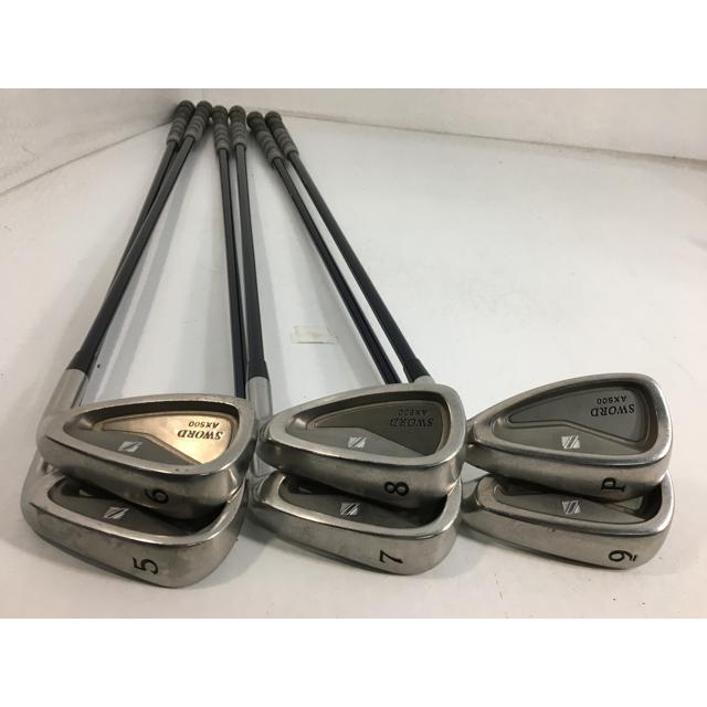 返品OK お買い得品！中古 (6本)SWORD AX500 アイアン 5〜9.P SWORD
