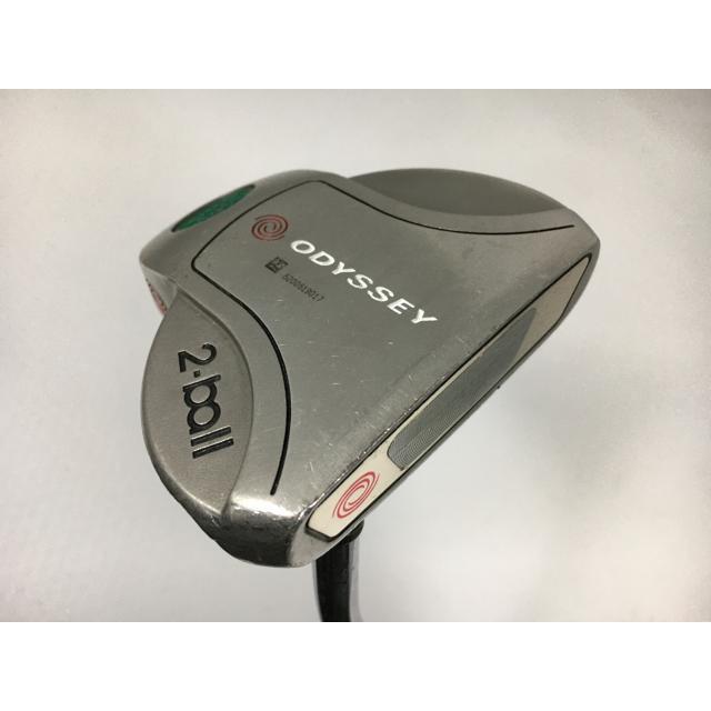 ヘッド美品　ODYSSEY WHITE STEEL 2-ball パター 即決 お買い得品！中古 ホワイト スチール 2-BALL パター オリジナル