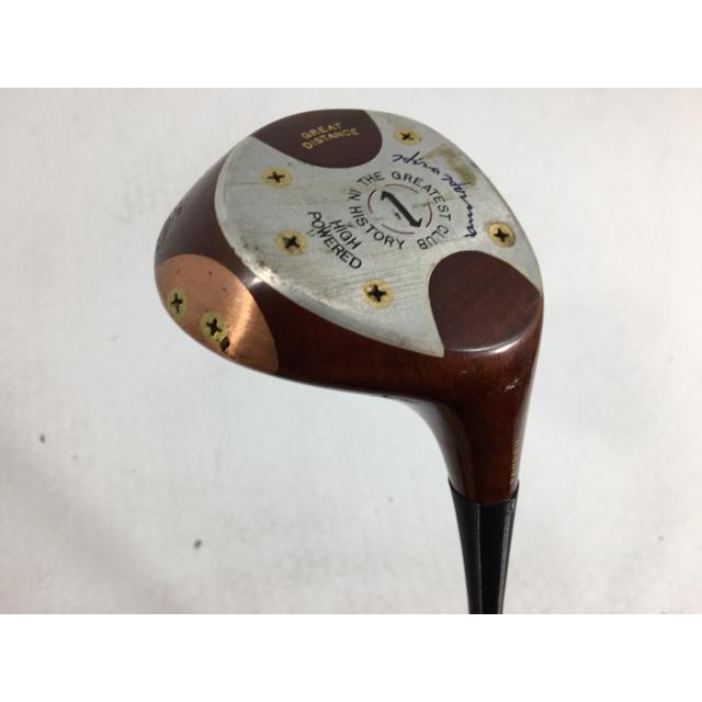 即決 中古 ヒロホンマ グレートディスタンス パーシモン ドライバー 1W 
