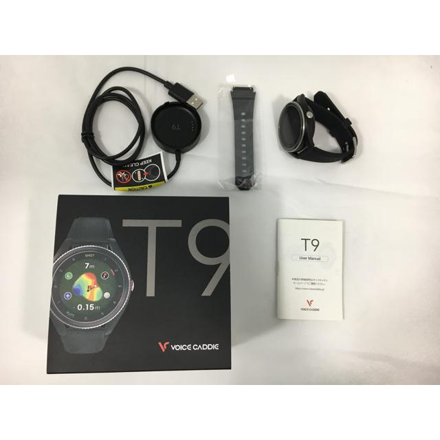 即決 中古超美品 Voicecaddie ボイスキャディ T9 [ブラック] GPSナビ 