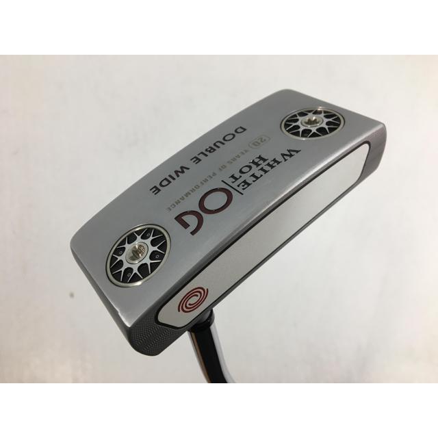 即決 中古美品 ホワイト ホット OG DOUBLE WIDE パター パター STROKE 