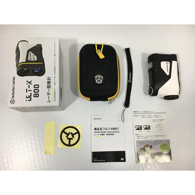 即決 中古 TecTecTec! テックテックテック レーザー距離計 ULT-X 800 