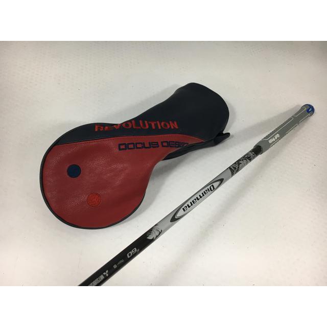 返品OK  お買い得品！中古 DOCUS(ドゥーカス) REVOLUTION ドライバー 1W ディアマナ W60 9.5 Sの画像