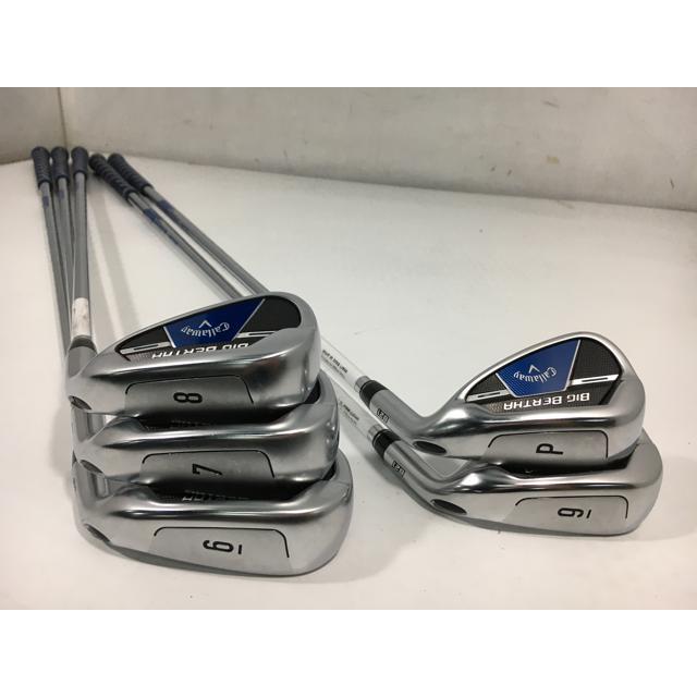 即決 お買い得品！中古 (5本)ビッグバーサ B21 アイアン (日本仕様) 6 