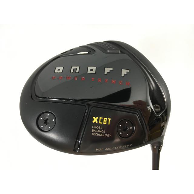 即決 中古 美品 ONOFF ドライバー 黒(KURO) 2024 1W CBT 624D 10.5 S 