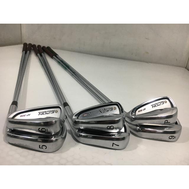 【TRAVIL105S】EPON AF-306 アイアン 6-P 5本セット 返品OK 中古 (6本)エポン(EPON) AF-306 アイアン 5〜9.P NSプロ