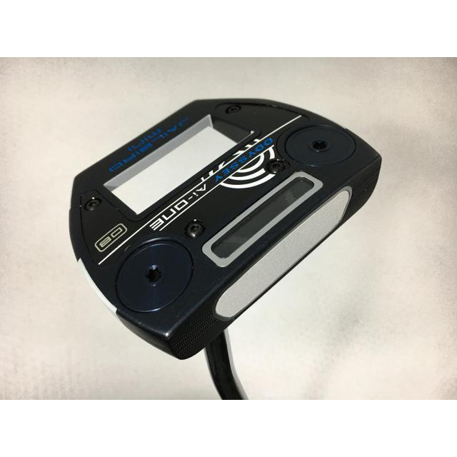 【中古ゴルフクラブ】【未使用品】オデッセイ Ai-ONE JAILBIRD MINI DB  パター 2024 STROKE LAB(ストローク ラボ) 90 シャフト パター【14日間返品OK】 返品OK お買い得品！中古 Ai-ONE JAILBIRD MINI DB パター 2024 STROKE