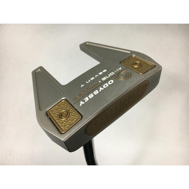 お買い得品！【中古ゴルフクラブ】【美品】オデッセイ Ai-ONE MILLED (ミルド) SILVER SEVEN T DBパター 2024 オリジナルスチール パター【14日間返品OK】 返品OK お買い得品！中古美品 Ai-ONE MILLED (ミルド) SILVER SEVEN T