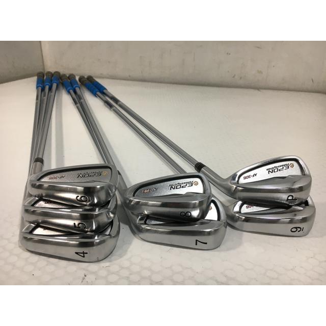 返品OK  お買い得品！中古 (7本)エポン(EPON) AF-306 アイアン 4〜9.P プロジェクトX スチール 選択なし 6.0の画像