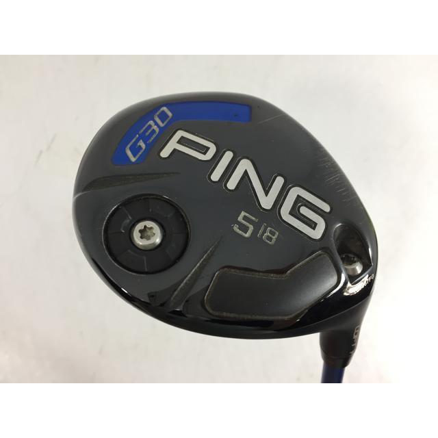 【中古ゴルフクラブ】ピン G30 フェアウェイ TFC 390F 5W【14日間返品OK】 PING（ピン） 返品OK 中古 G30 フェアウェイ 5W TFC 390F 18 SR