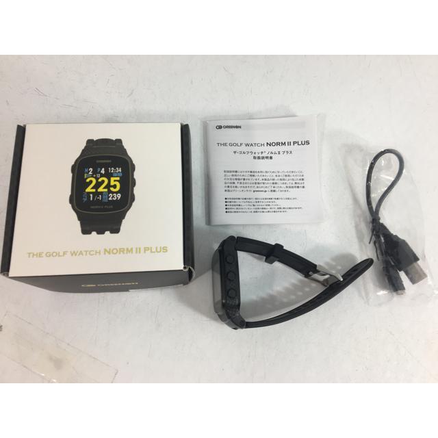 返品OK お買い得品！中古 GREENON(グリーンオン) THE GOLF WATCH(ザ
