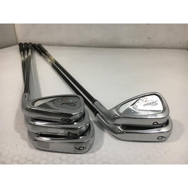 【美品】タイトリスト アイアンVG3（6番〜PW）5本セット＋ロイコレAW Titleist（タイトリスト） 返品OK お買い得品！中古 (5本)VG3 アイアン