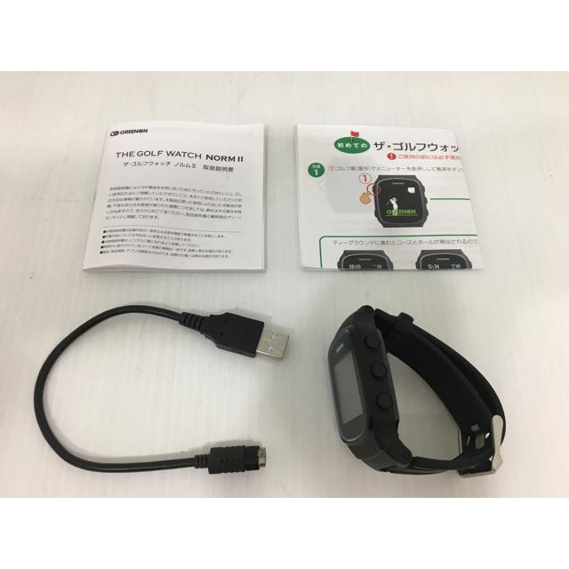 即決 お買い得品！中古 GREENON(グリーンオン) THE GOLF WATCH(ザ