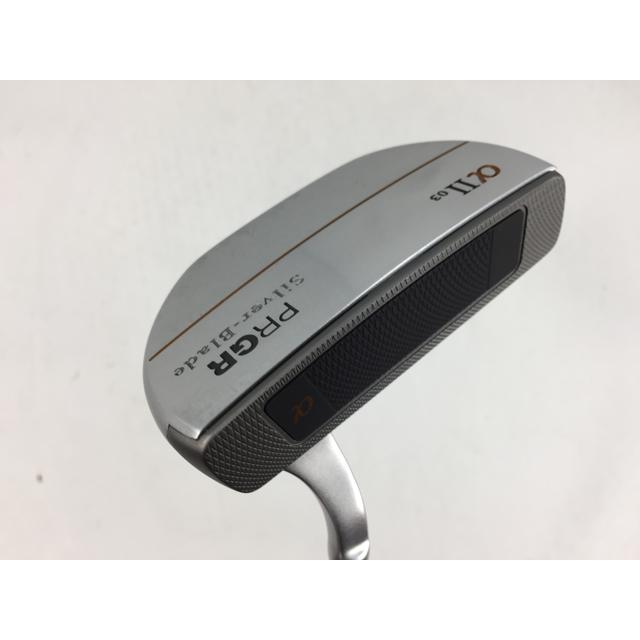 【中古ゴルフクラブ】【美品】プロギア シルバーブレード SB α2-03 CS パター 2022 オリジナルスチール パター【14日間返品OK】 PRGR（プロギア） 返品OK 中古美品 シルバーブレード SB α2-03 パター